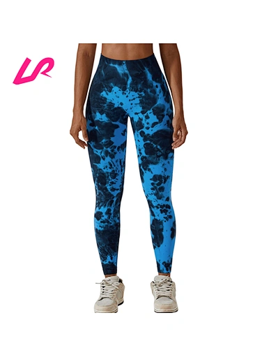 Stand out in our bold tie dye tights. Made with quality material, these tights provide both comfort and style for any workout. Eye-catching and unique, they're perfect for adding a pop of color to your activewear collection. Shop now and make a statement